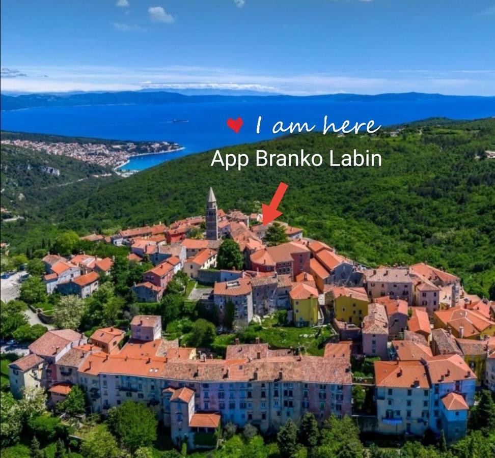 Apartment Branko With Terrace, Old Town Labin لابين المظهر الخارجي الصورة